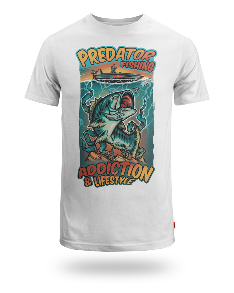Cosmic Traveler Camiseta Predator Fishing Alpha