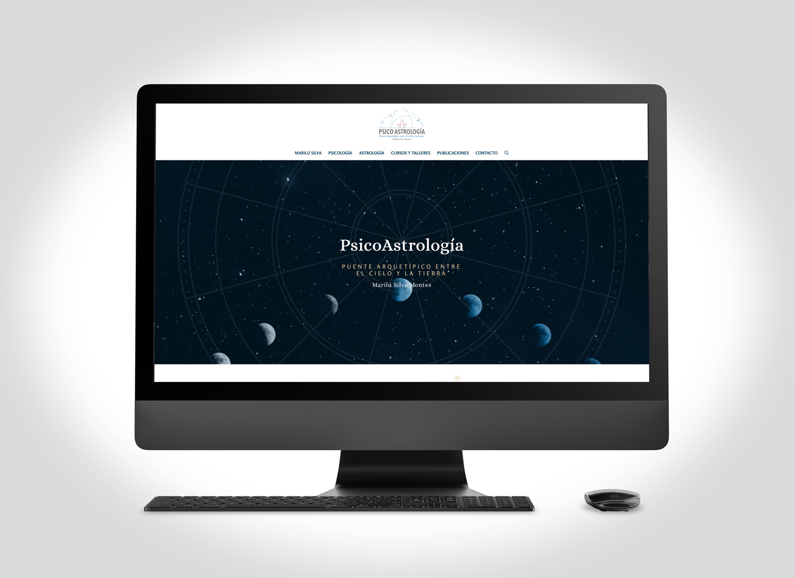 PsicoAstrología Web Pantalla - Cosmic Traveler